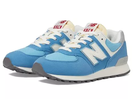 Туфли New Balance Kids 574, цвет Blue/White