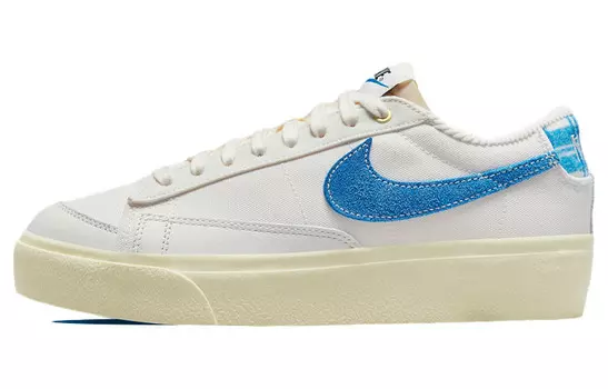 Кроссовки Nike Blazer Low Platform Sail Game Royal Women's