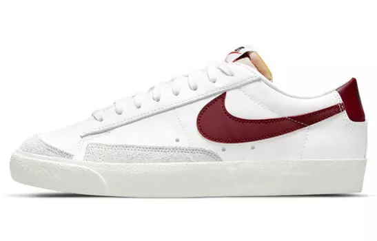 Кроссовки Nike Blazer Low 77 White Team Red Women's