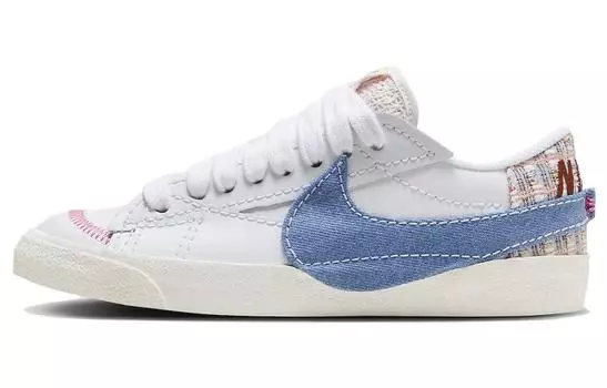 Кроссовки Nike Blazer Low 77 Jumbo Denim Swoosh Boucle Women's