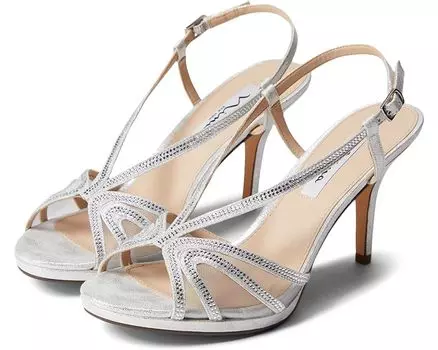 Туфли Nina Barbara, серебряный