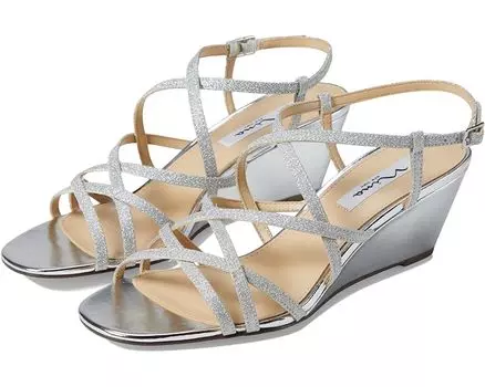 Туфли Nina Bibiana, серебряный