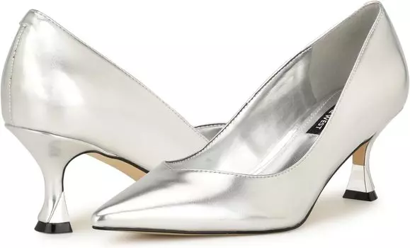 Туфли Nine West Ariella, серебряный