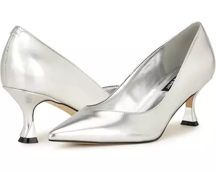 Туфли Nine West Ariella, серебряный
