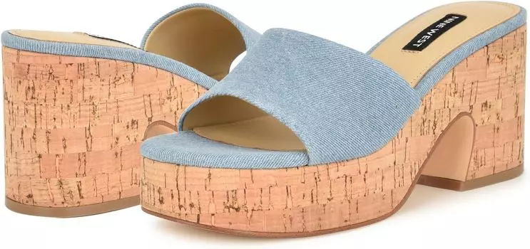 Туфли Nine West Boone, цвет Light Blue Denim