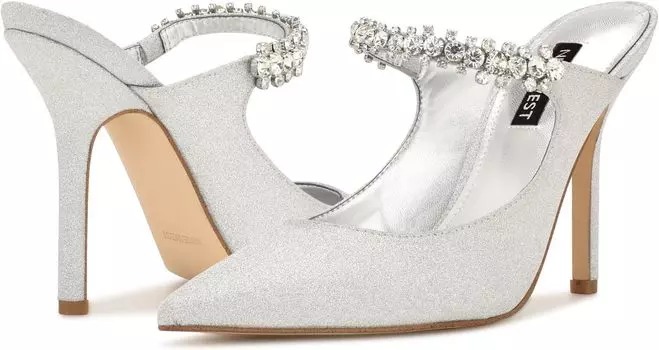 Туфли Nine West Fortuna 8, цвет Silver Glitter