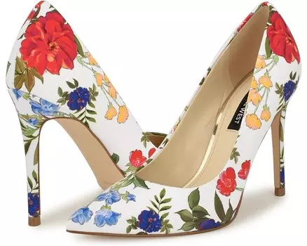 Туфли Nine West Fresh 2, цвет White Garden Print Multi