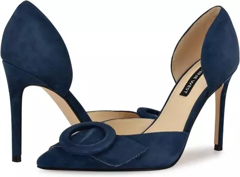 Туфли Nine West Frolly, цвет Navy Suede