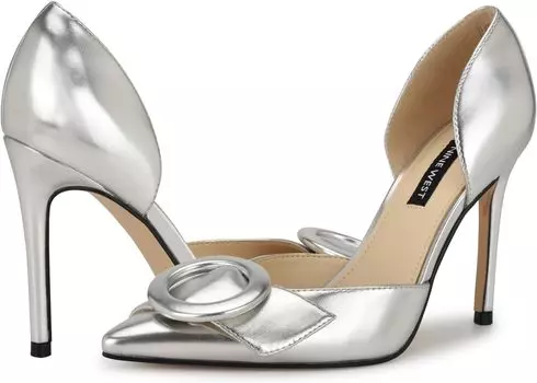 Туфли Nine West Frolly, серебряный