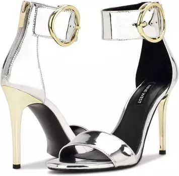 Туфли Nine West Mova 3, серебряный