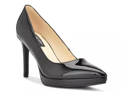 Туфли Nine West на платформе, черный