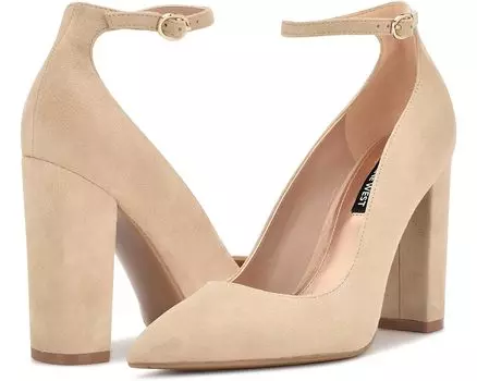 Туфли Nine West Plana, цвет Barely Nude Suede