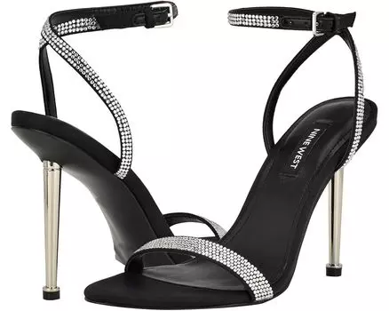 Туфли Nine West Reina Rhinestone, цвет Black Satin
