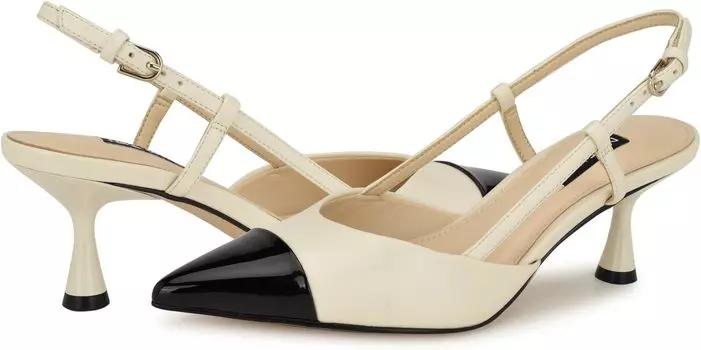Туфли Nine West Rizzy, цвет Cream/Black Multi