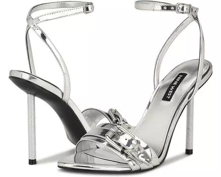 Туфли Nine West Rommie, серебряный