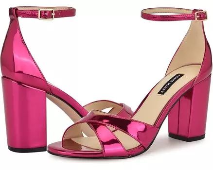 Туфли Nine West Saile, цвет Dark Pink Mirror Metallic