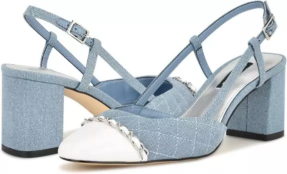 Туфли Nine West Uround, цвет Light Blue Denim Multi