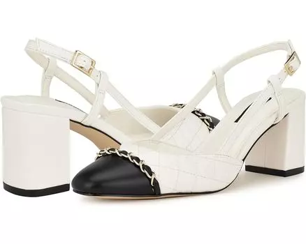 Туфли Nine West Uround, цвет White/Black
