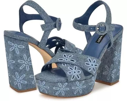 Туфли Nine West Vallen, цвет Blue Denim