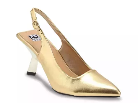 Туфли Ninety Union Koko Pump, золотистый металлик