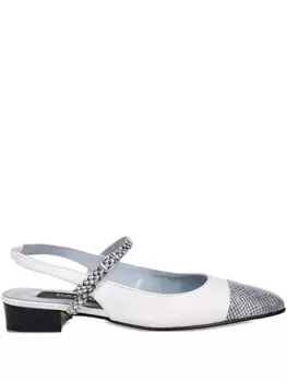 Туфли Oceano с открытой пяткой Carel Paris, белый