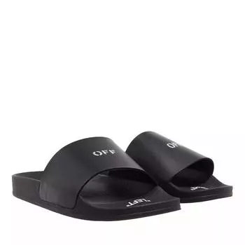 Туфли off stamp slider black Off-White, черный