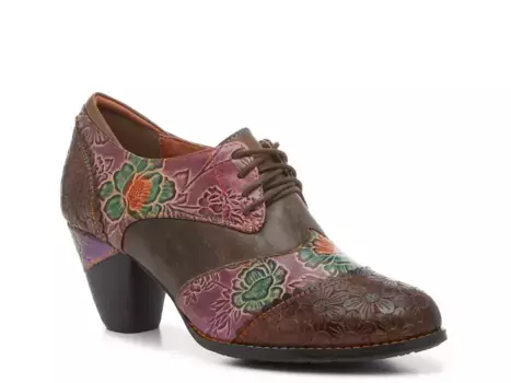 Туфли Ordira L'Artiste, Brown/Multicolor Floral Print