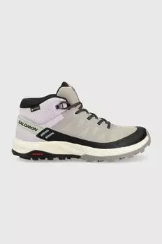 Туфли Outrise Mid GTX Salomon, серый