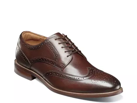 Туфли-оксфорды Florsheim Rucci, темно-коричневый