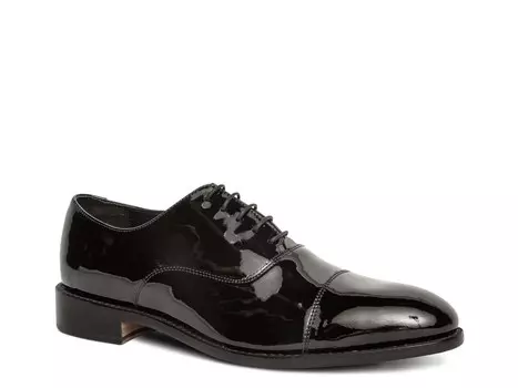 Туфли-оксфорды лакированные Anthony Veer Clinton Cap Toe, черный