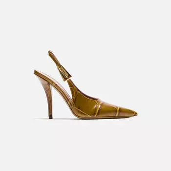 Туфли Paris Texas Jessica Slingback 105, цвет Mustard