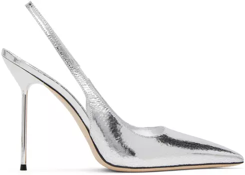 Туфли Paris Texas Silver Lidia на каблуках