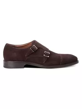 Туфли Parklane с двойным ремешком Winthrop, цвет Chocolate Suede