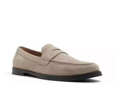 Туфли Parliament Loafer Ted Baker, замша цвета хаки