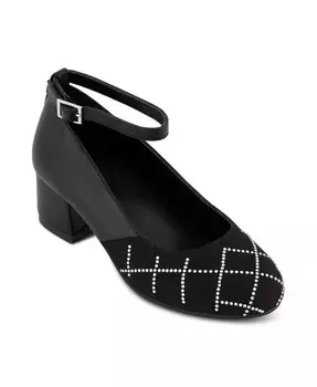 Туфли Patty Eliza на каблуке для маленьких и больших девочек Marc Fisher, черный