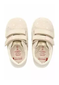 Туфли "Первые шаги" Geox Halbschuhe Geox, бежевое золото c