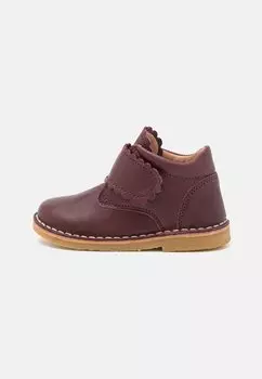 Туфли Первые шаги Scallop Boot Unisex Petit Nord Copenhagen, цвет plum