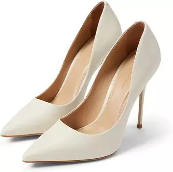 Туфли Pointy Toe Pump 17 Massimo Matteo, цвет Butter Cream Leather