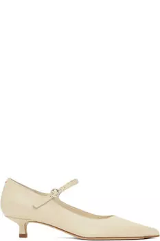 Туфли Polina из кожи наппа Off-White Aeyde