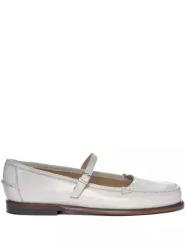 Туфли Pop на плоской подошве Sebago, белый