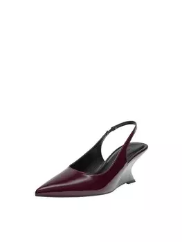 Туфли Pull&Bear, бордовый