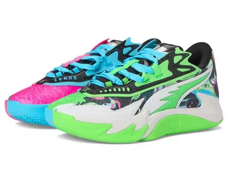 Туфли PUMA Kids Scoot Zeros, цвет Bright Aqua/Feather Gray