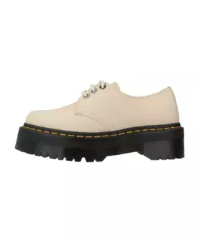 Туфли Quad ii на шнуровке из пергамента Dr. Martens, бежевый