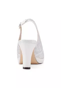 Туфли Queen Helena, посеребренный