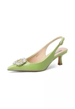 Туфли Queen Helena, зеленый
