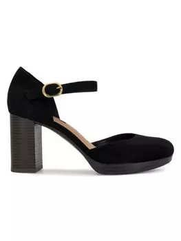 Туфли Quentin на многоуровневом каблуке Kensie, черный