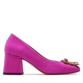 Туфли R.Polaski 1623 Fuksja Zamsz, фиолетовый