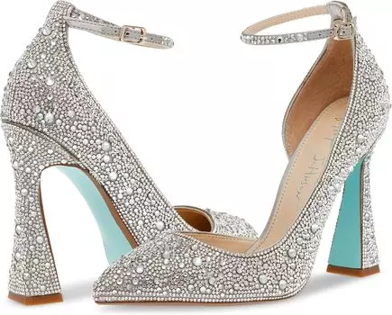 Туфли Ramsy Blue by Betsey Johnson, цвет Silver