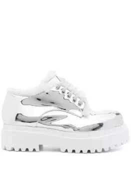 Туфли Ranger на шнуровке Le Silla, серебяный