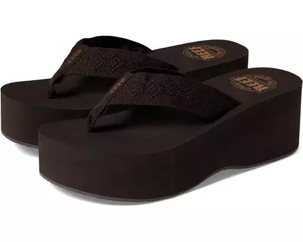 Туфли Reef Sandy Hi, цвет Chocolate